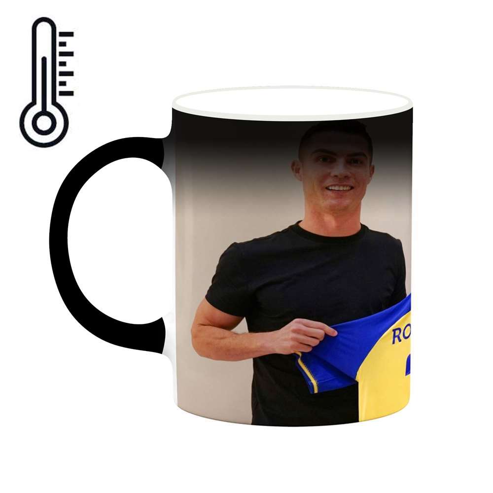 ماگ حرارتی کاکتی طرح کریستیانو رونالدو مدل mgh24817