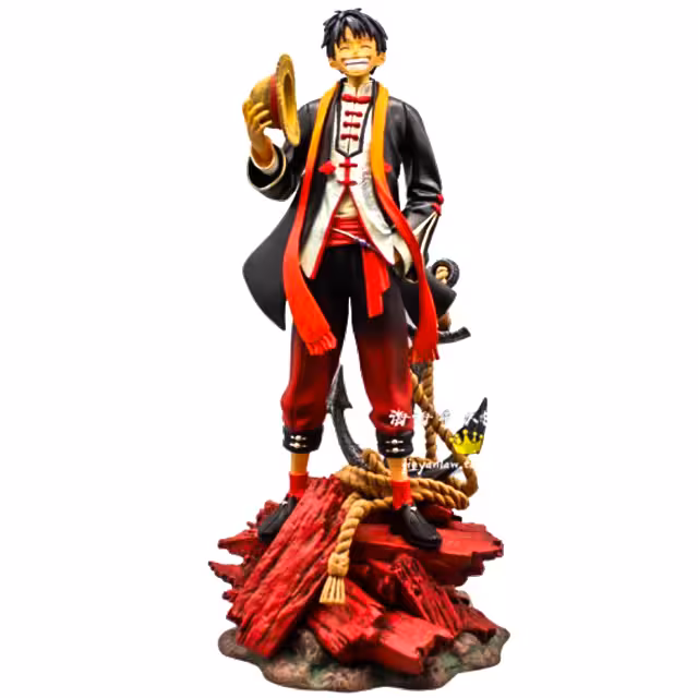 فیگور مدل مانکی دی لوفی Monkey D Luffy طرح وان پیس One Piece دو سر