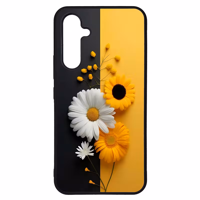 کاور طرح گل کد G-099 مناسب برای گوشی موبایل سامسونگ Galaxy A54 / A54 5G | دیجی قاب دونی