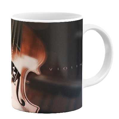 ماگ طرح ویولن کد 110224