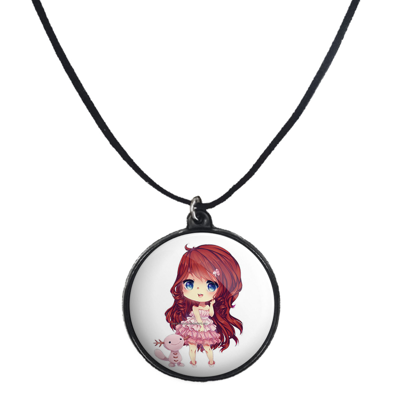 گردنبند پرمانه طرح دخترانه جذاب کد pmb.29954مدل دو طرفه