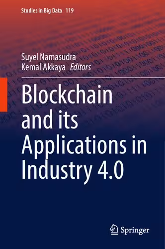 خرید و دانلود نسخه کامل کتاب Blockchain and its Applications in Industry 4.0