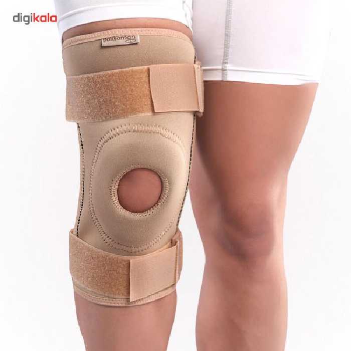 زانوبند پاک سمن مدل Neoprene With Four Spring سایز بزرگ