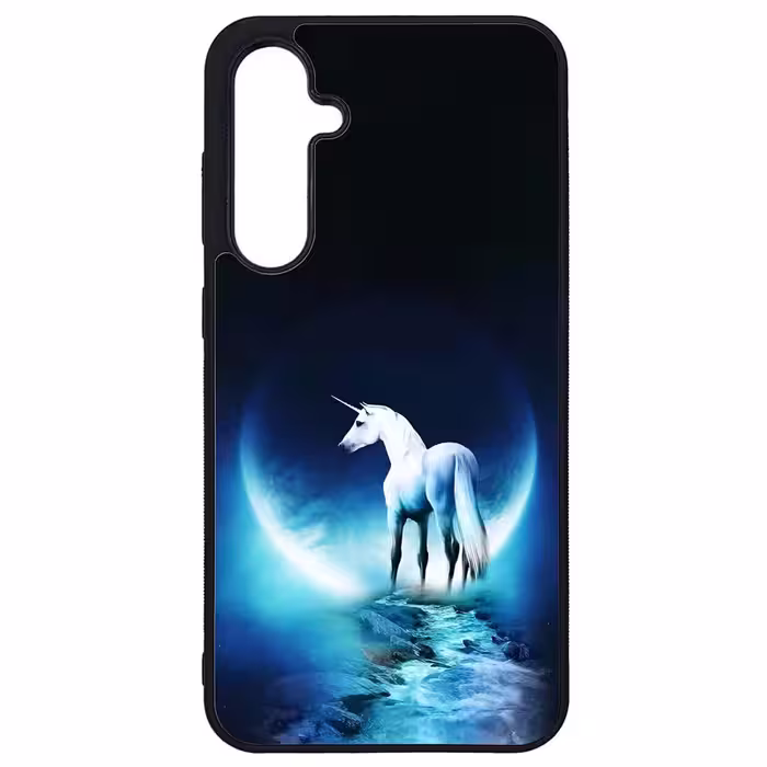 کاور طرح اسب شاخدار کد G-070 مناسب برای گوشی موبایل سامسونگ Galaxy S23 FE | دیجی قاب دونی