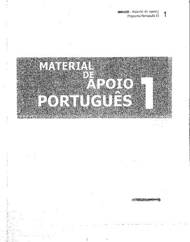 خرید و دانلود نسخه کامل کتاب Material de apoio portuges 1