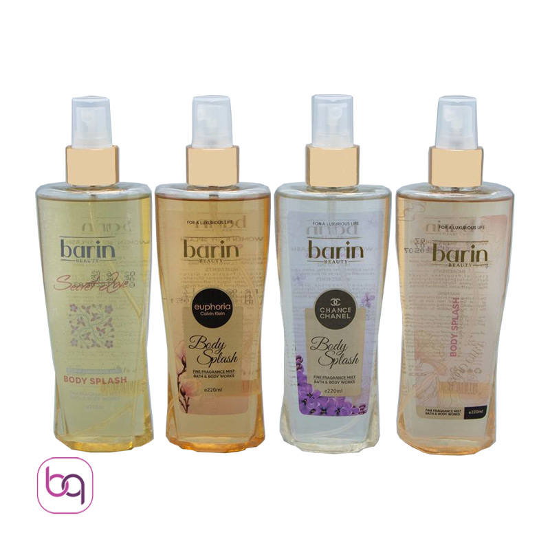 بادی اسپلش زنانه بارین بیوتی - 4 رایحه - بانه گالری