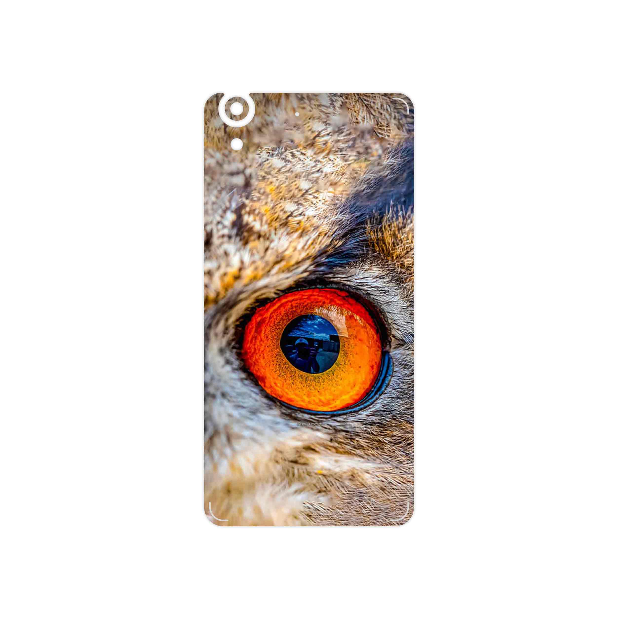 برچسب پوششی ماهوت مدل Owl eyes مناسب برای گوشی موبایل هوآوی Y6 II