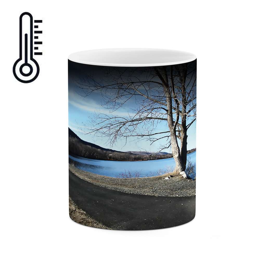 ماگ حرارتی طرح جاده ساحلی مدل mgh02236