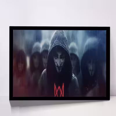 تابلو مدل anonymus alan walker کد F-10025