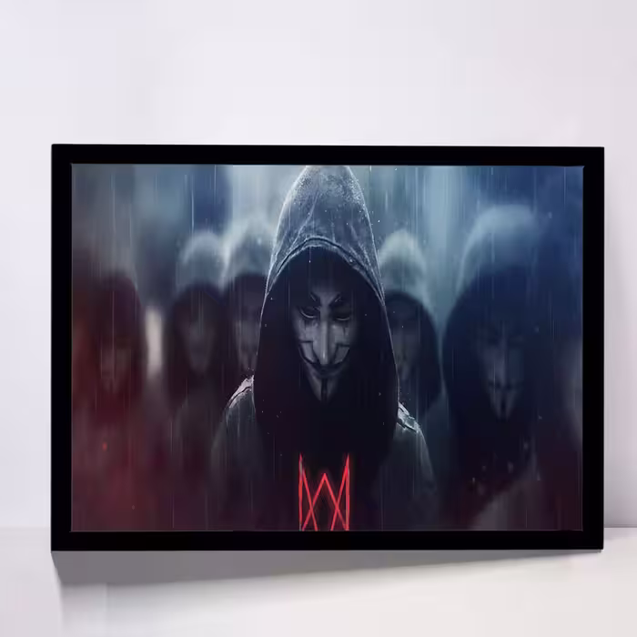 تابلو مدل anonymus alan walker کد F-10025
