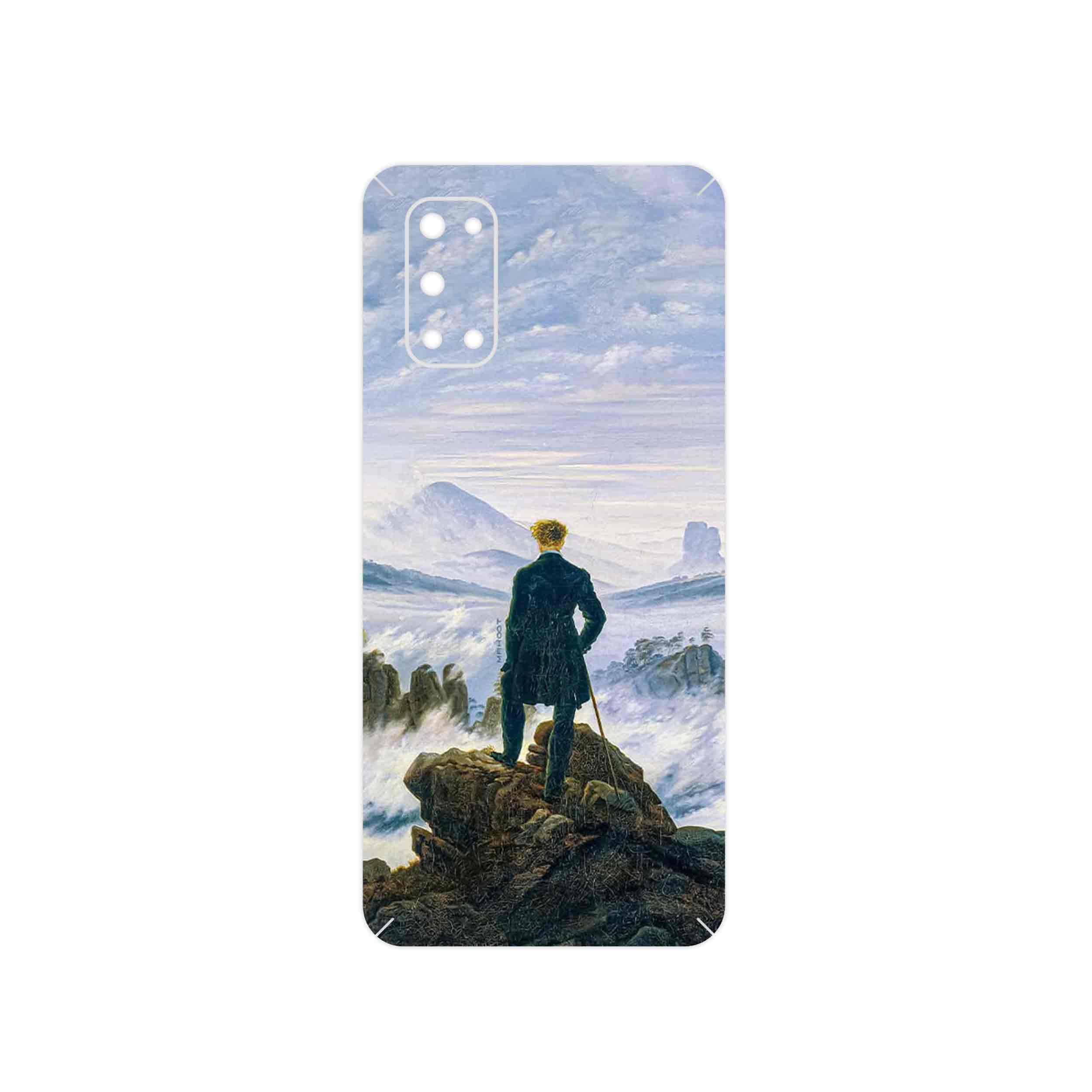 برچسب پوششی ماهوت مدل Wanderer above the Sea of Fog مناسب برای گوشی موبایل ریلمی 7 5G