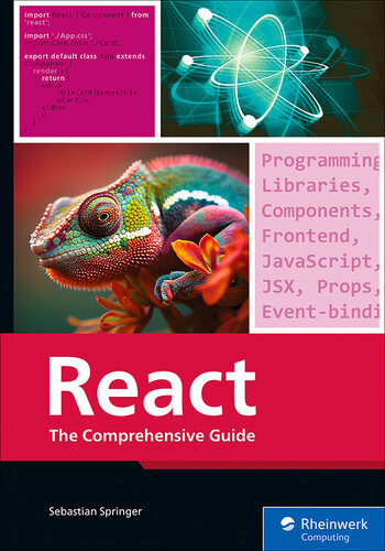 خرید و دانلود نسخه کامل کتاب React: The Comprehensive Guide