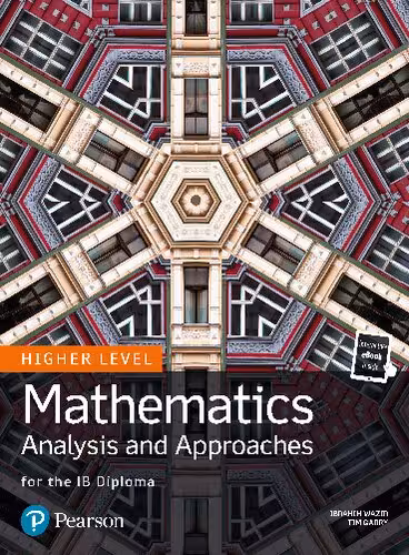خرید و دانلود نسخه کامل کتاب Mathematics Analysis and Approaches for the IB Diploma Higher Level