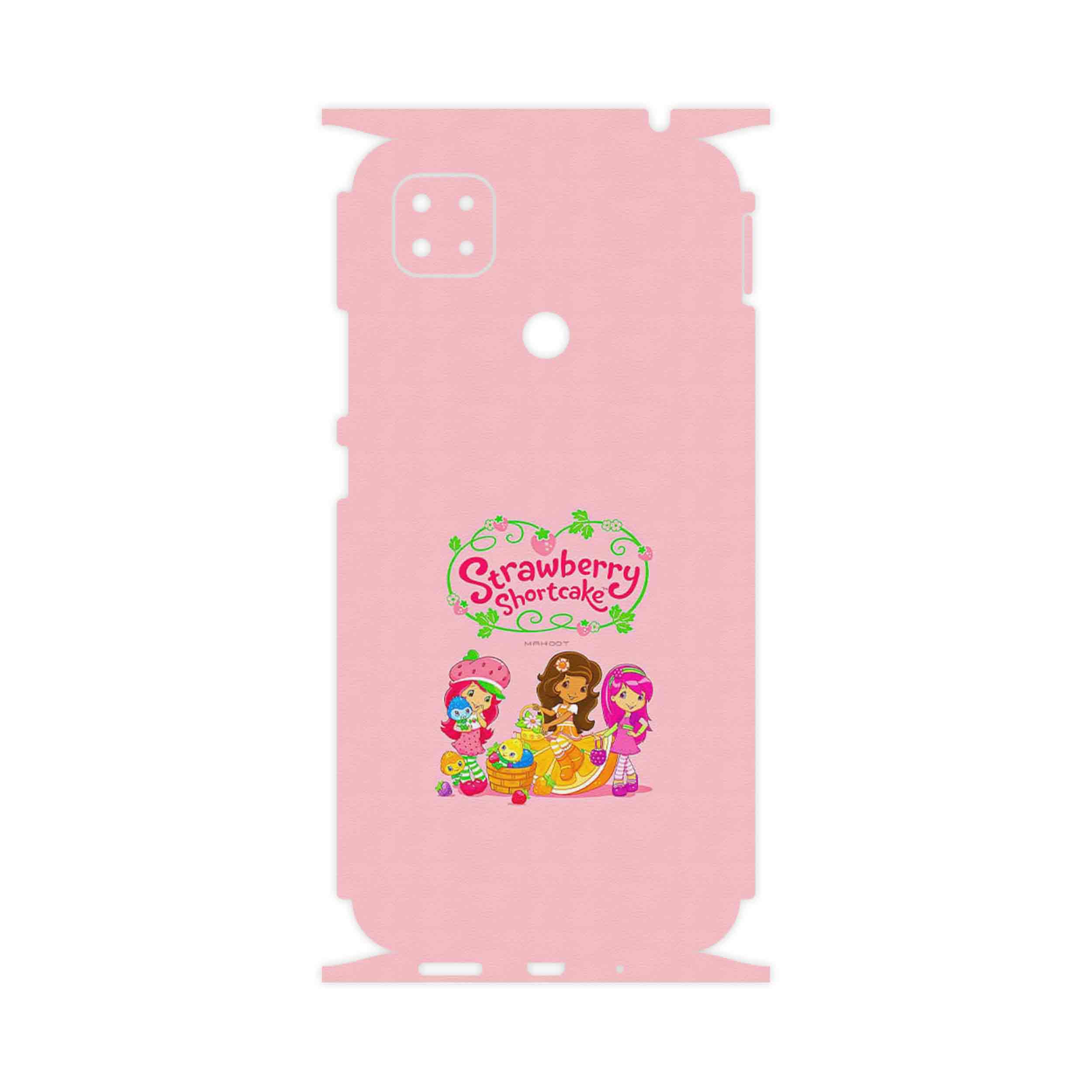 برچسب پوششی ماهوت مدل Strawberry Shortcake-FullSkin مناسب برای گوشی موبایل شیائومی Poco C31