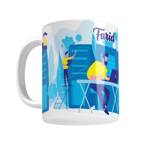 ماگ مدل فرید طرح مهندس کامپیوتر