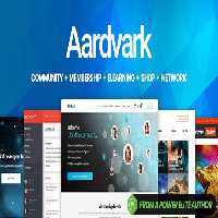 دانلود قالب Aardvark برای وردپرس