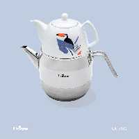 کتری و قوری تک دسته یونیک 2 لیتر UN-7280(پس کرایه)