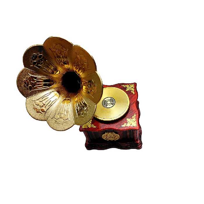 جعبه موزیکال مدل گرامافون