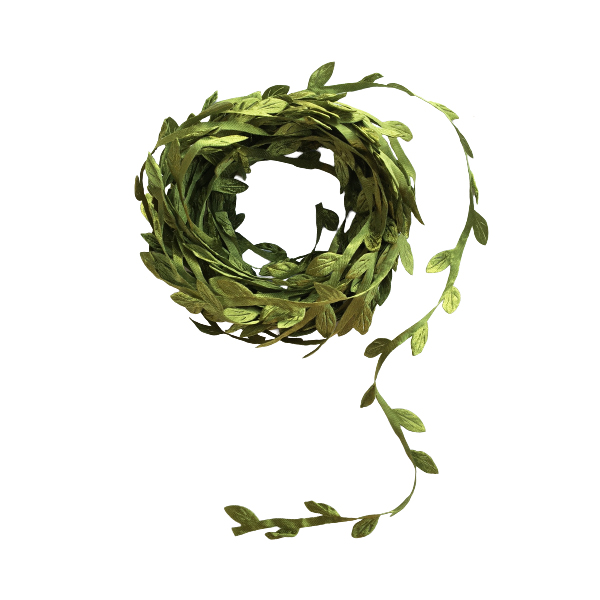 گل مصنوعی مدل ریسه برگ پارچه ای کد 461