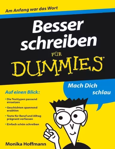 خرید و دانلود نسخه کامل کتاب Besser schreiben für Dummies: Deutsch/ German
