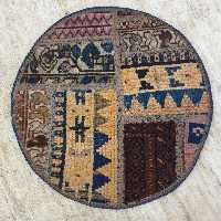 فرش قالیچه دستباف چهل تیکه کد ATH011