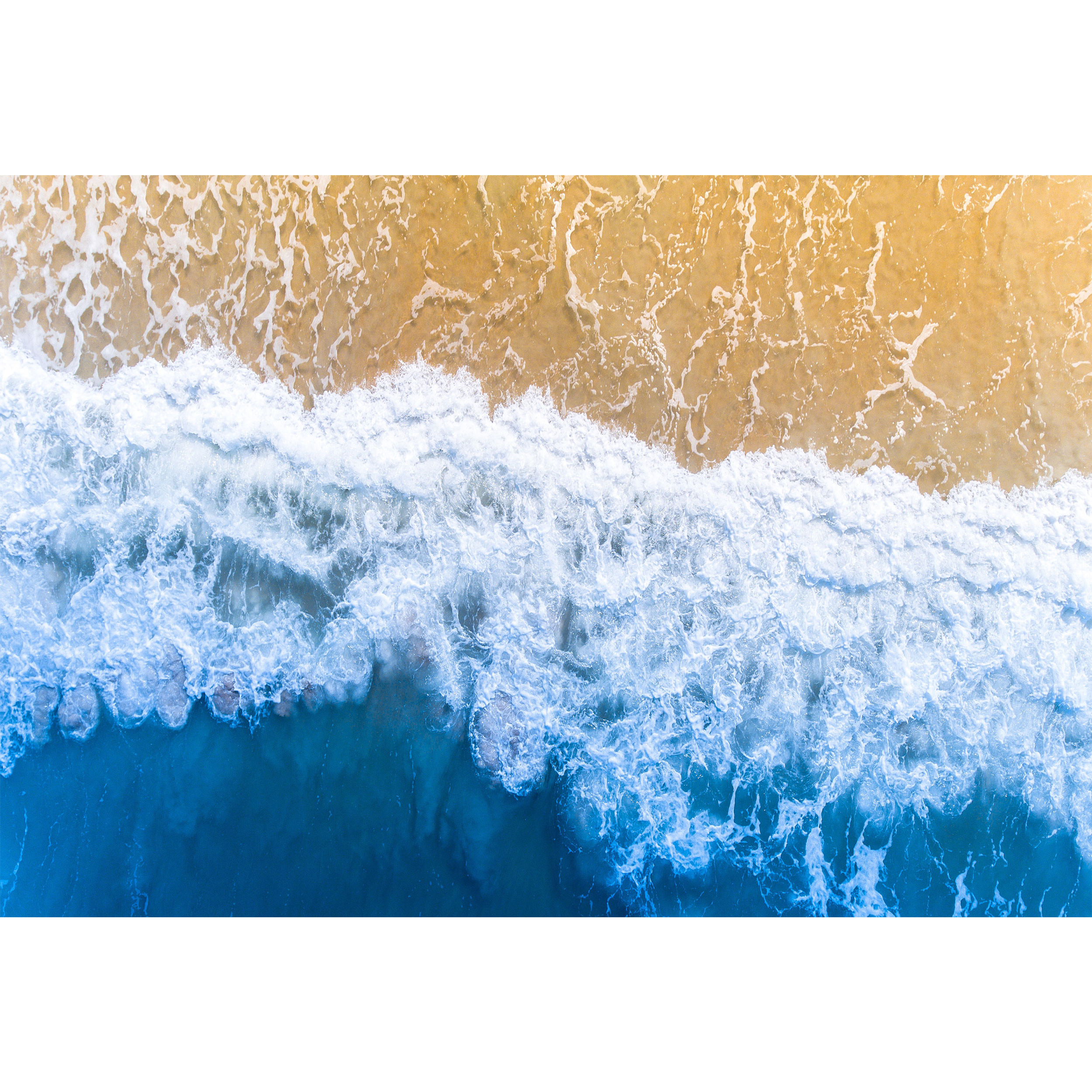 تابلو شاسی مدل موج دریا و ساحل T7425