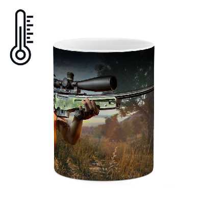 ماگ حرارتی طرح بازی PUBG مدل mgph12594