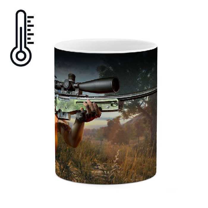 ماگ حرارتی طرح بازی PUBG مدل mgph12594