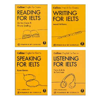 کتاب Collins English For Exam Skills For IELTS Second Edition اثر جمعی از نویسندگان انتشارات الوندپویان 4 جلدی