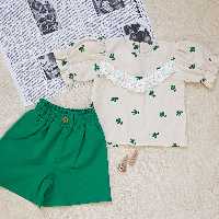 ست بلوز وشورتک کاکتوس