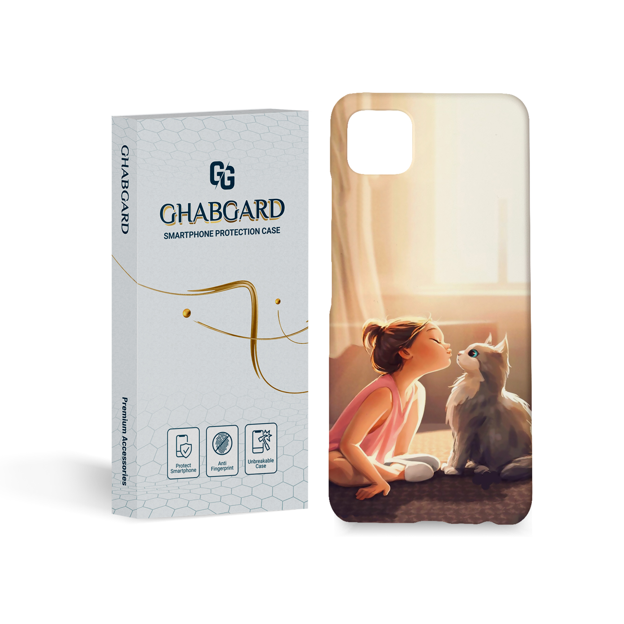 کاور قاب گارد مدل دخترانه مناسب برای گوشی موبایل سامسونگ Galaxy A22 5g