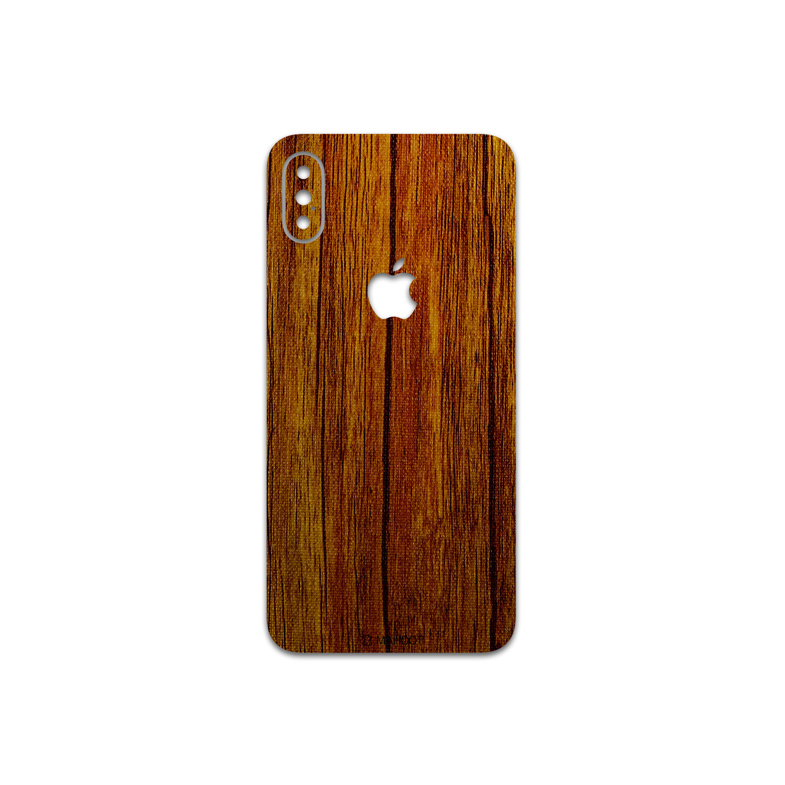 برچسب پوششی ماهوت مدل Orange-Wood مناسب برای گوشی موبایل اپل iPhone XS
