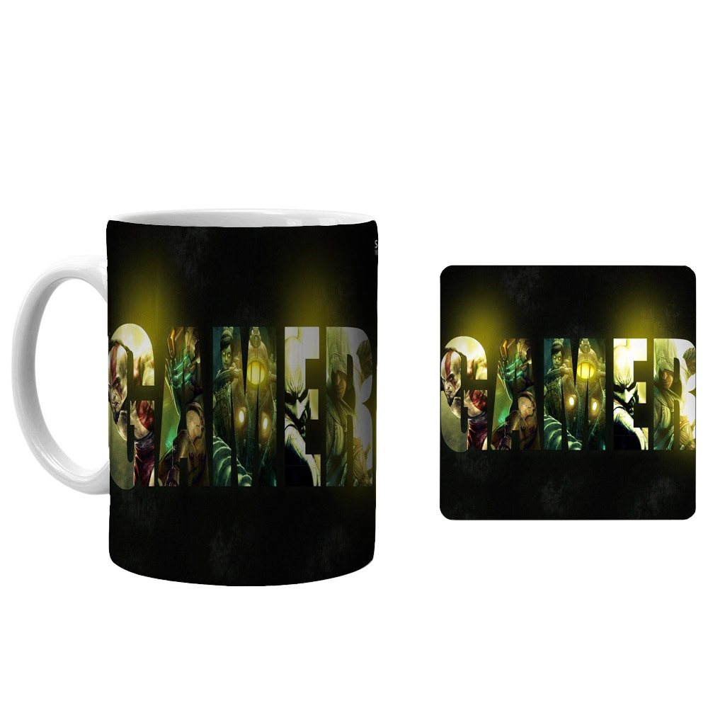 ماگ طرح XBOX ایکس باکس xx14 به همراه زیرلیوانی 