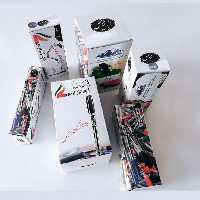 خودکار ارس 50 عددی . در رنگ های آبی ، قرمز ، مشکی و سبز و اندازه نوشتاری 1.0 و 0.7