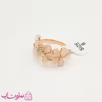 انگشتر زنانه برند کلیو Clio مدل گل نگیندار کد 250