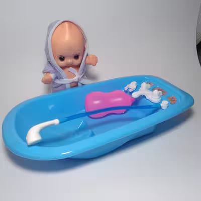 عروسک حمام طرح بی بی وان کد DBS_10169