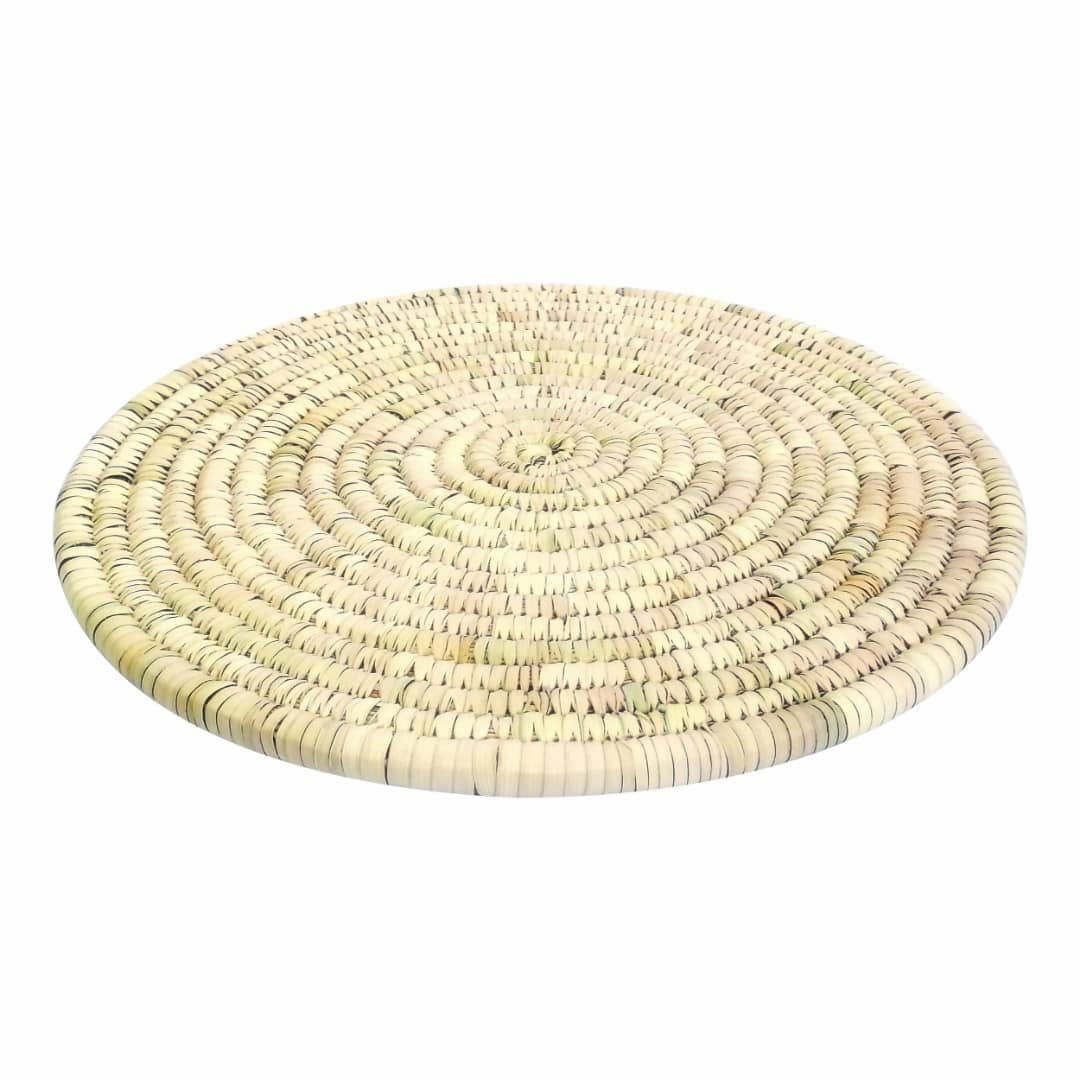 زیربشقابی و زیر قابلمهای مدل حصیری کد 35cm