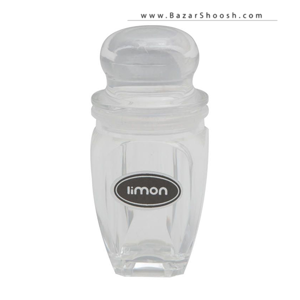 جا زعفرانی شیشه‌ای لیمون