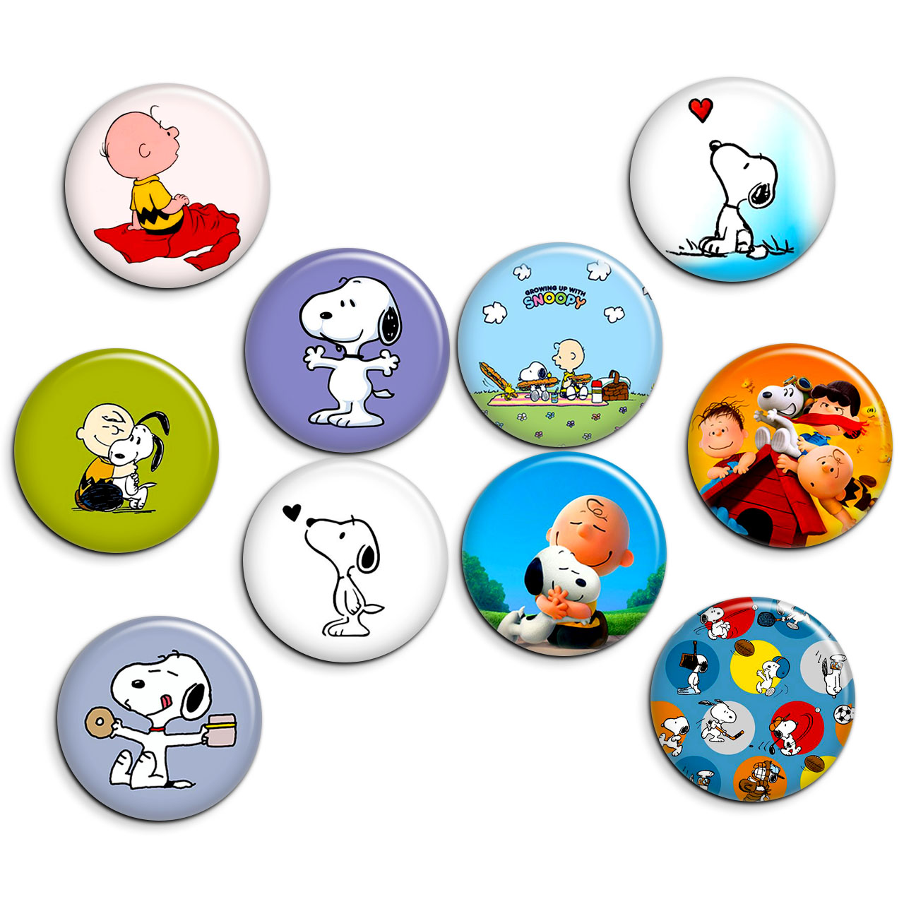 پیکسل پرمانه طرح اسنوپی کد pmg.6519 مجموعه 10 عددی