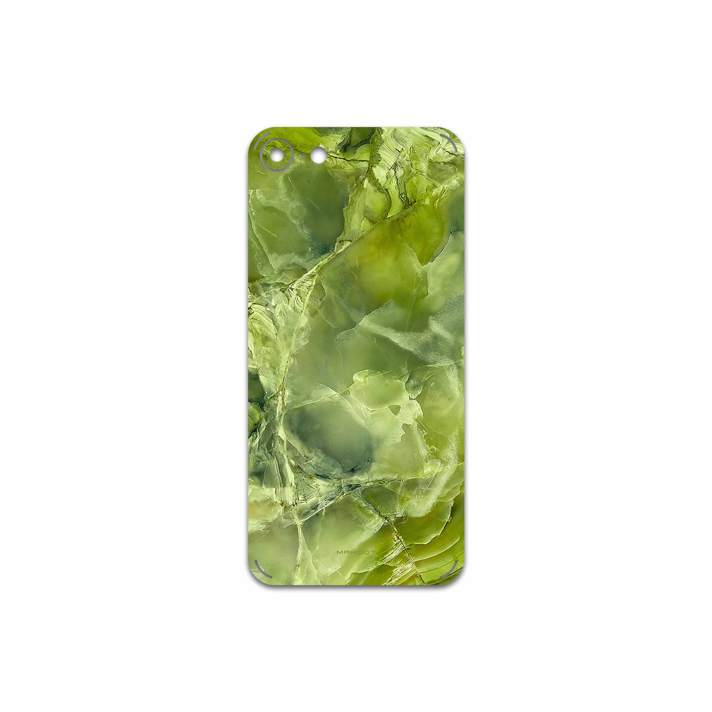 برچسب پوششی ماهوت مدل Green Crystal Marble مناسب برای گوشی موبایل اپل iPhone 7