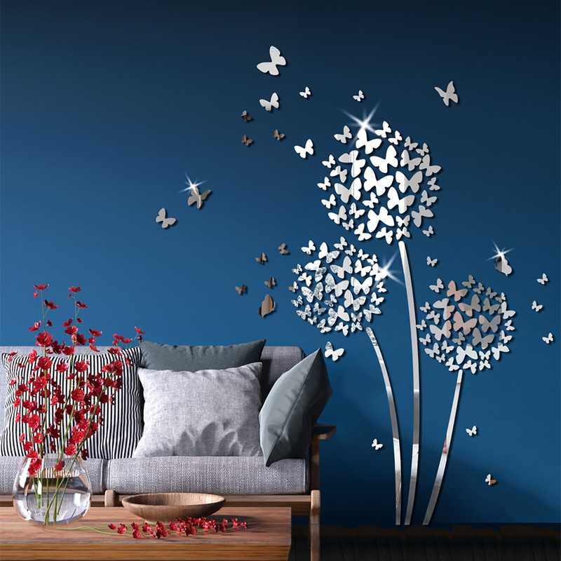 آینه پلکسی گلس پدیده شاپ طرح نوگل | کالا مکس