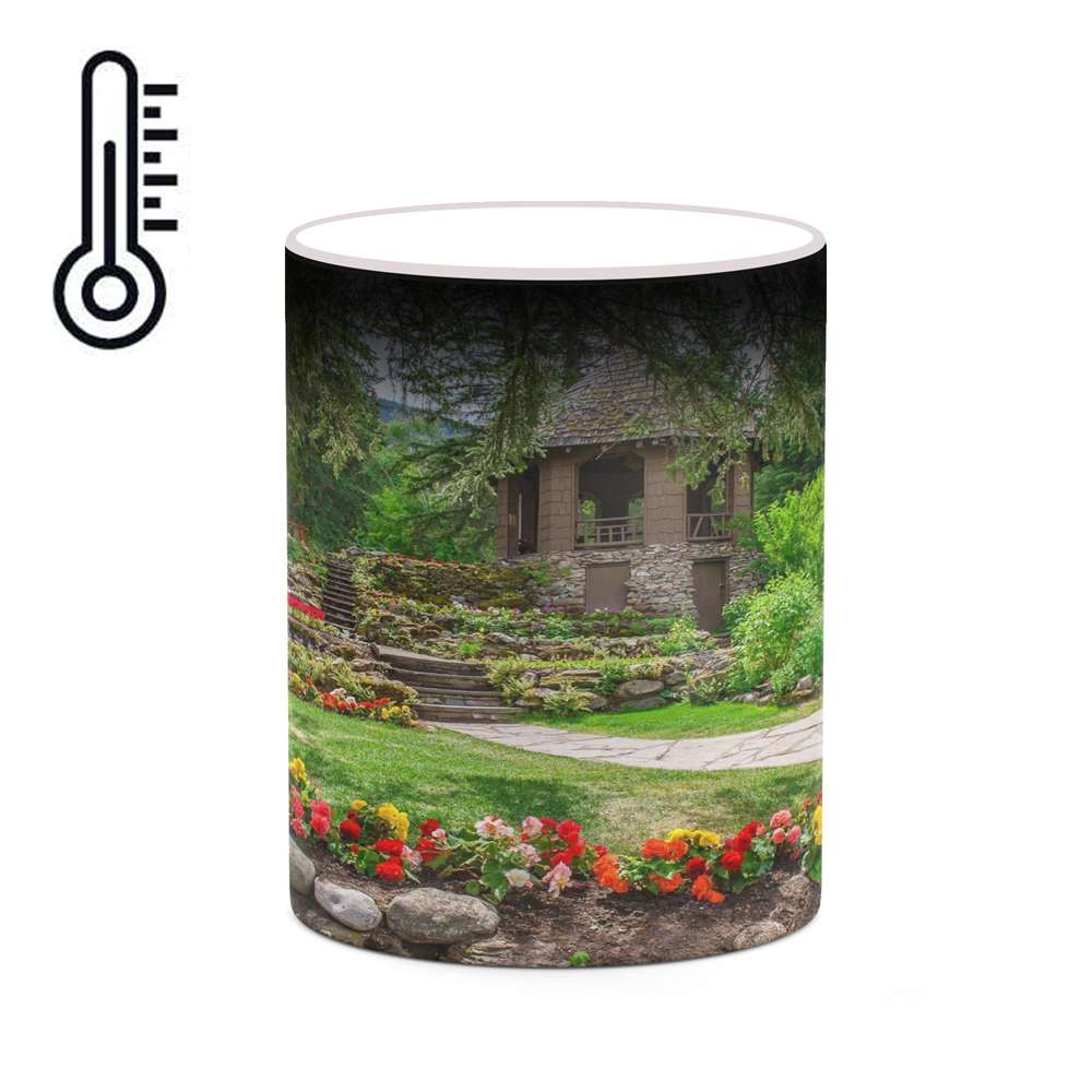 ماگ حرارتی کاکتی طرح منظره مدل mgh18236