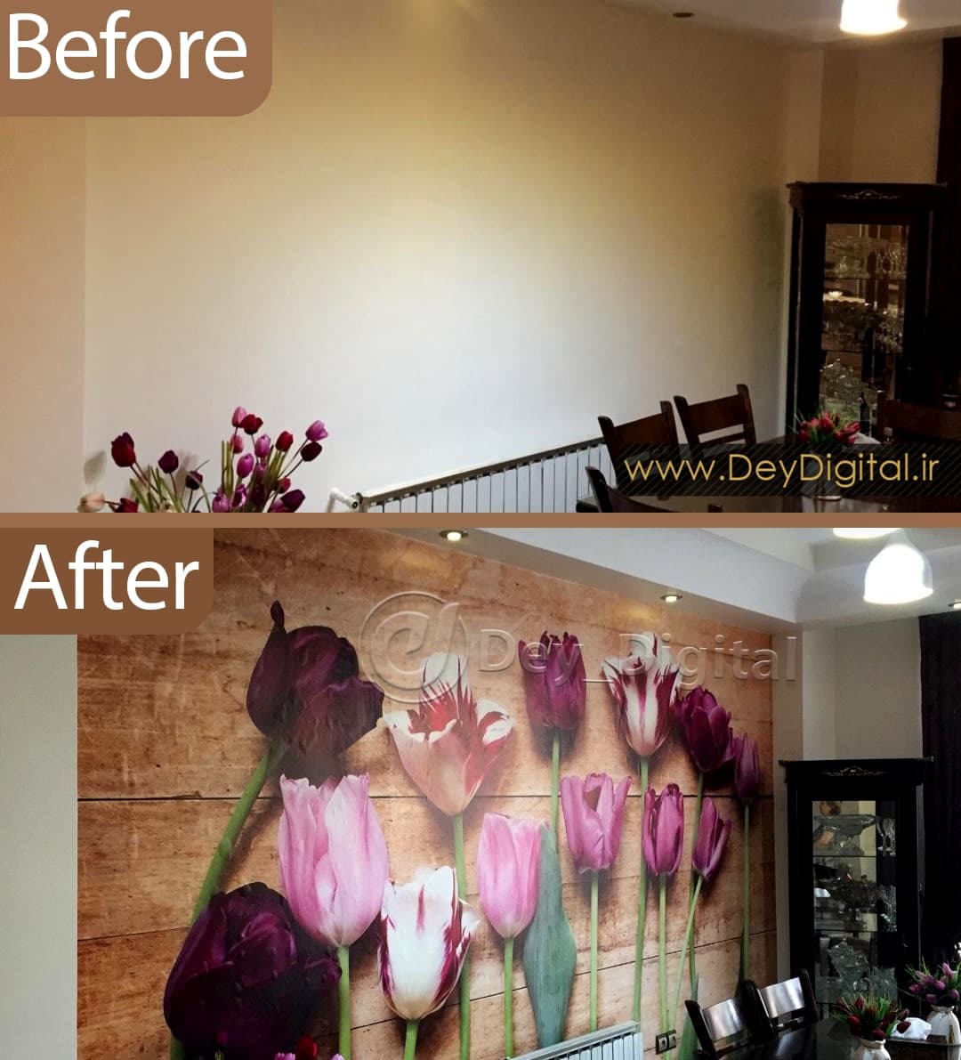 اجرایی پوستر دیواری