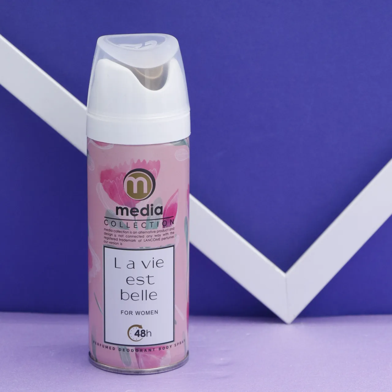 اسپری زنانه media La vie est belle خوشبو کننده بدن مدیا 200میل 90366