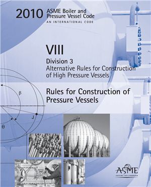 󾕇 دانلود کتاب ASME Bpvc 2010 - Section Viii, Division 3 - Alternative Rules For Construction Of High Pressure Vessels, 2011 - دانلود کتاب های دانشگاهی