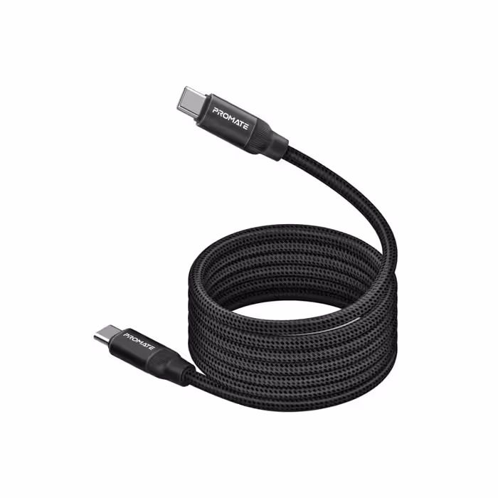 کابل USB-C پرومیت مدل PROMATE SPRINGY طول 1.2 متر