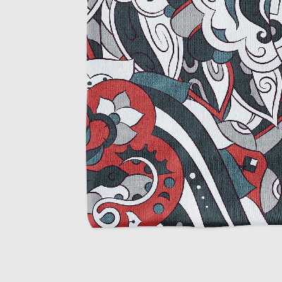 دستمال سر و گردن هاماگراف مدل گل و گیاه