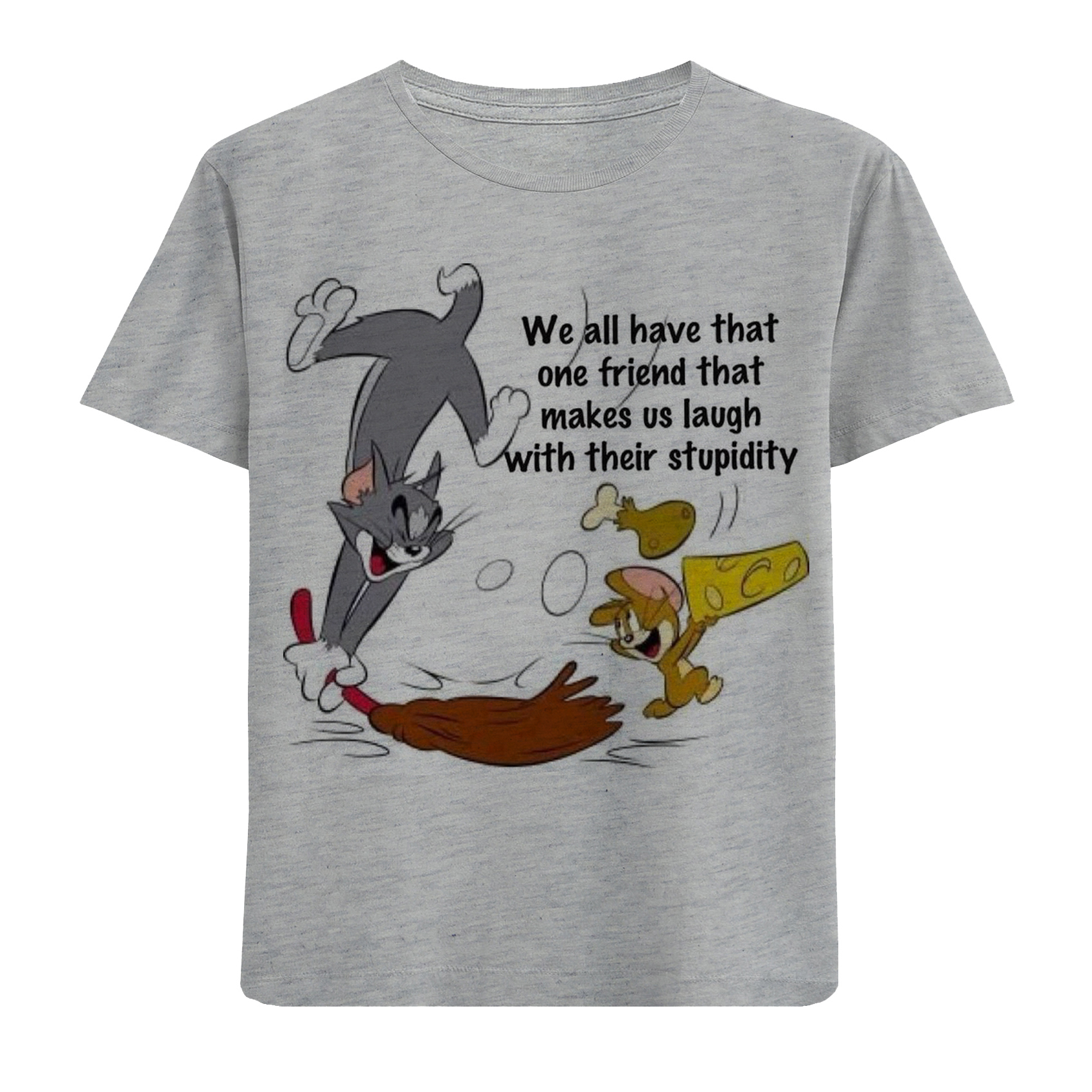 تی شرت آستین کوتاه بچگانه مدل تام وجری F593