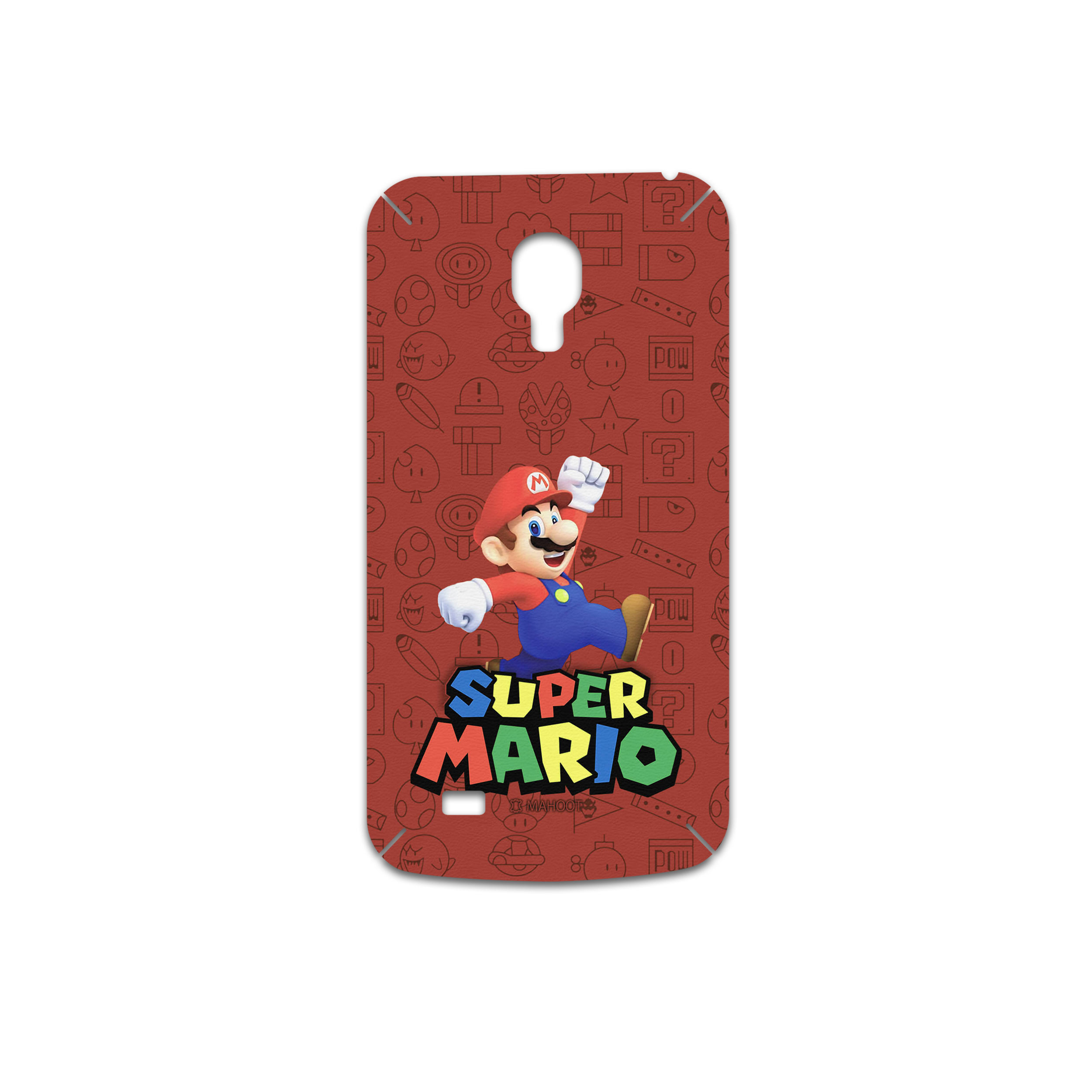 برچسب پوششی ماهوت مدل Super-Mario-Game مناسب برای گوشی موبایل سامسونگ Galaxy S4 mini