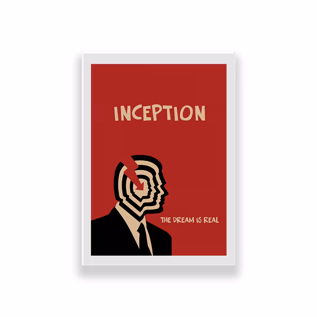 تابلو طرح فیلم Inception
